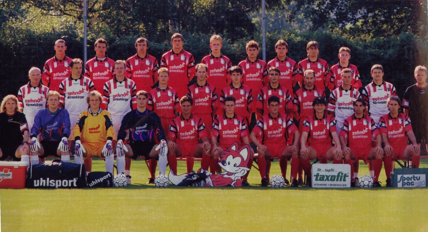 Programm 1995/96 KFC Uerdingen SC Freiburg 